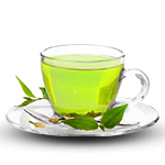 Green Tea  Pot 