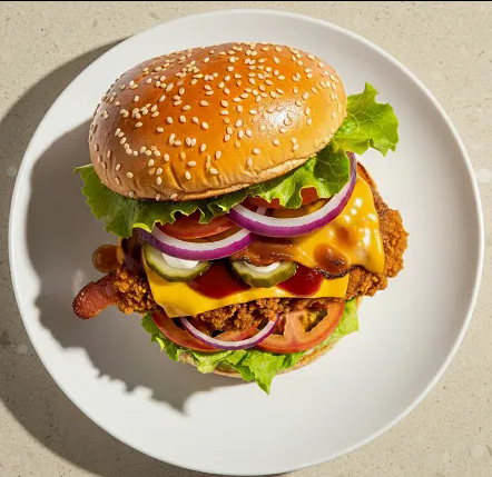 Bbq Grill Chicken Burger 