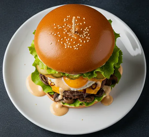 Salt N Chilli Smash Burger 
