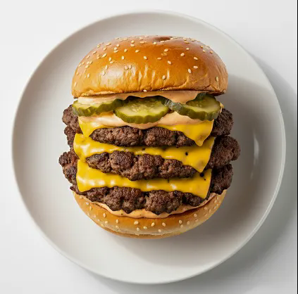 Triple Smash Burger 