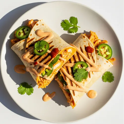 Bbq Grill Chicken Wrap 