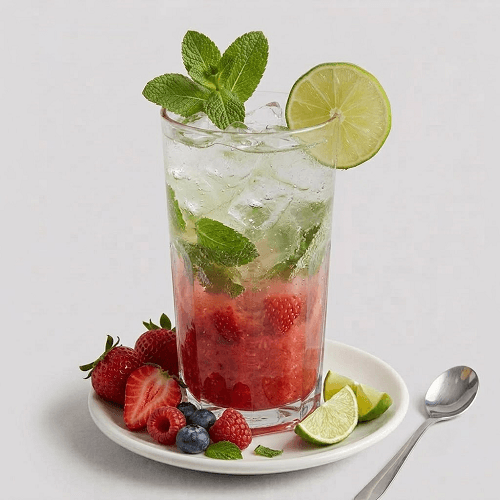 Bubblegum Mojito Mocktail 